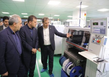 بازدید معاون علمی رئیس جمهور از گروه صنعتی صبح پارلار