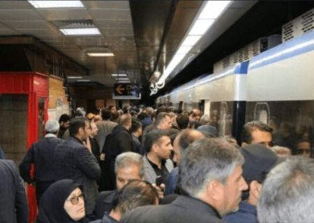 نقص فنی در مترو تبریز