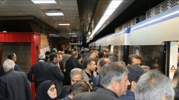 نقص فنی در مترو تبریز