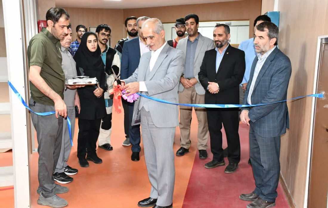 بهره‌برداری از سالن تیراندازی دانشگاه تبریز