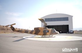 استقرار بالگرد اورژانس هوایی در شهرستان میانه