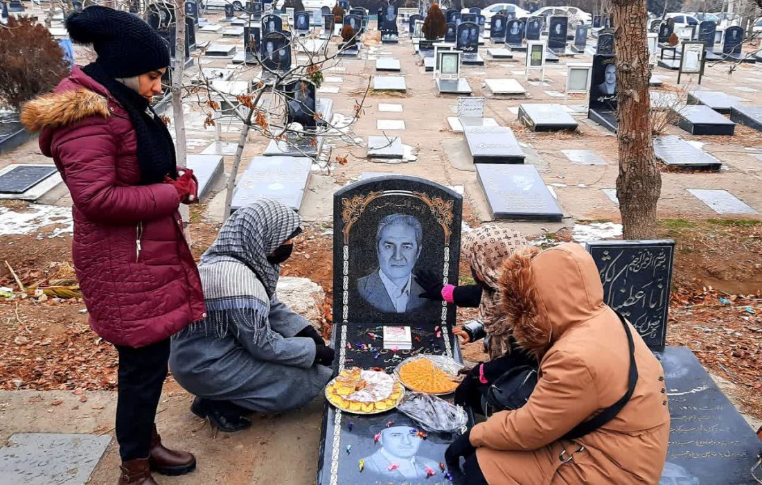 تبریک روز پدر در وادی اموات