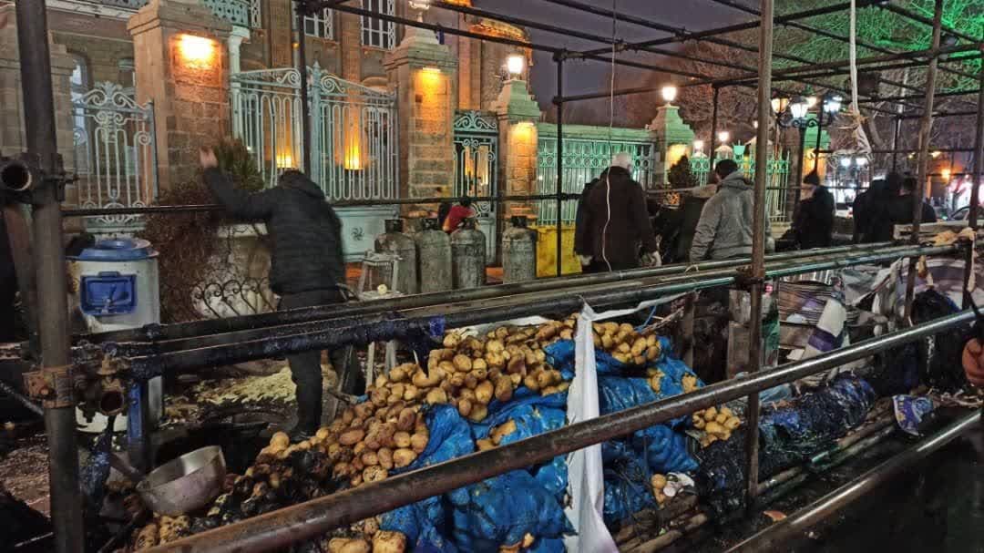 جزئیات جدید از  آتش سوزی سیلندر ۵۰ کیلویی موکب ایستگاه صلواتی در تبریز