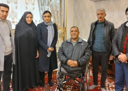 هدیه معنوی کمیته ملی پارالمپیک به زهرا رحیمی