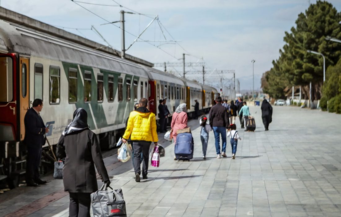 زمان سفر در قطارهای نوروزی منطقه آذربایجان ۴۵ دقیقه کاهش یافت