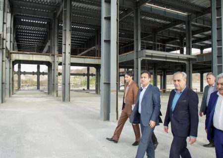 استاندار آذربایجان شرقی از بزرگترین هتل در دست ساخت کشور بازدید کرد