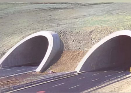 واژگونی تریلی در تونل شیبلی