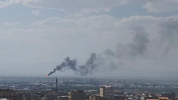 انفجار کپسول ازت در پالایشگاه تبریز