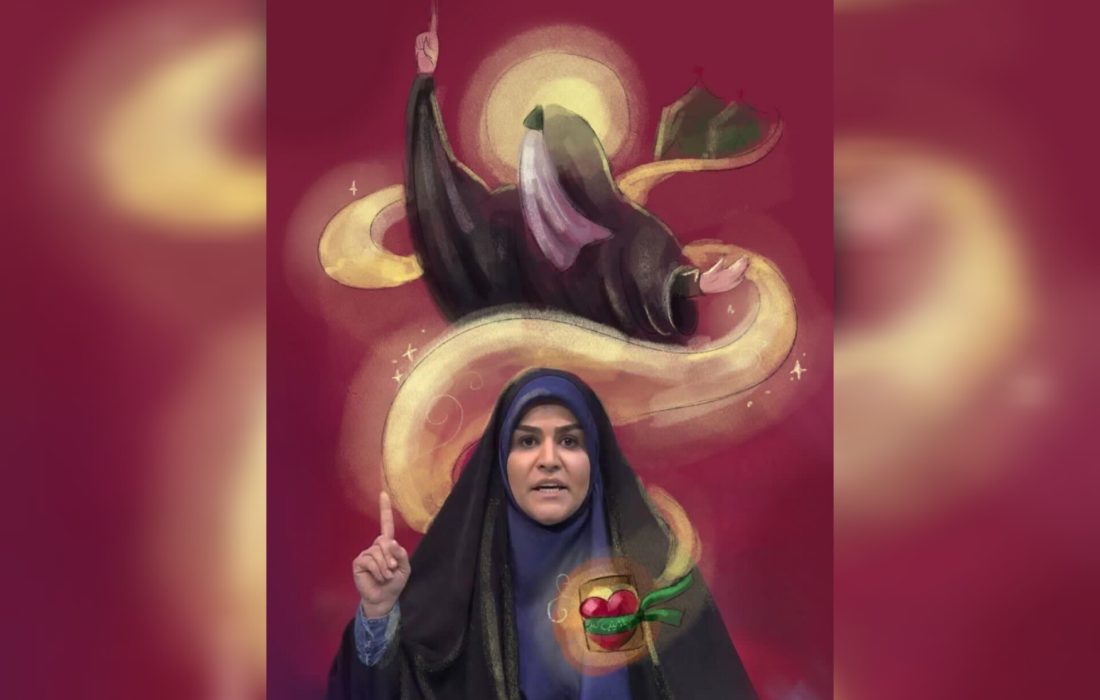 شیرزنی از تبار زینب در قاب رسانه که در میان آوار، حقیقت را زنده نگه داشت