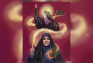 شیرزنی از تبار زینب در قاب رسانه که در میان آوار، حقیقت را زنده نگه داشت