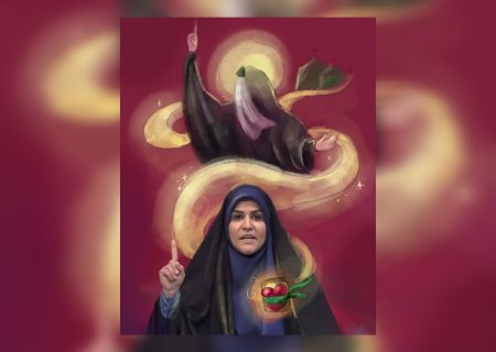 شیرزنی از تبار زینب در قاب رسانه که در میان آوار، حقیقت را زنده نگه داشت
